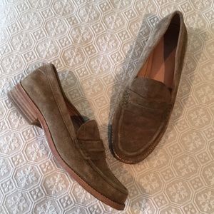 Madewell Elinor suede loafer sz 8 GUC